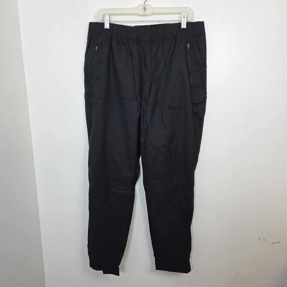 Eddie Bauer Black Fleece Lined Rainier Outdoor Athleisure Hiking Joggers Size 14 - Picture 7 of 8
